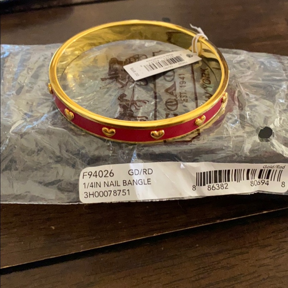 Coach Bracelet with Hearts